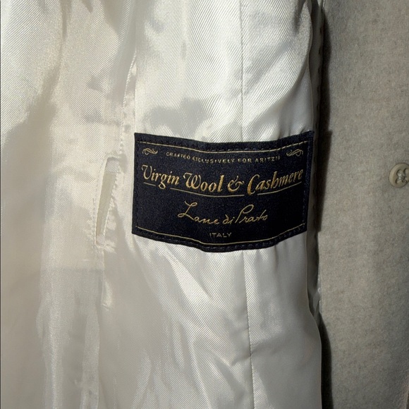 Aritzia Funnel Neck Connor Coat - Wool Cashmere Blend - Picture 10 of 12